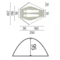 Tente rando Dolomite 2 & 3, Jamet (2)