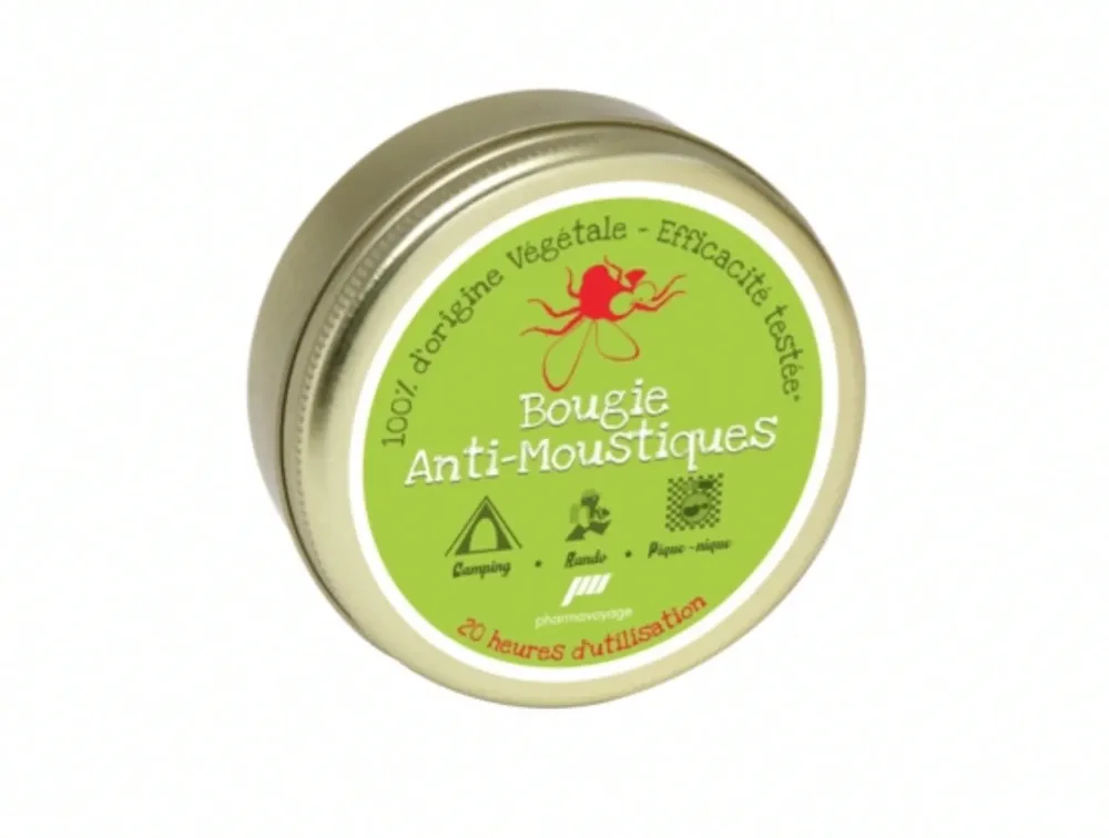 Bougie anti moustiques, Pharma voyag (1)