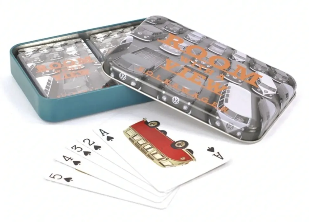  2 Jeux de 54 cartes Combi Volkswagen (2)