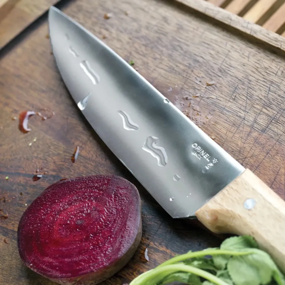 Bloc bois 5 couteaux de cuisine, Opinel (4)